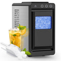 Portable Countertop Ice Maker – 8 Cubes/6 Min, Self-Cleaning