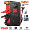 Portable Car Jump Starter with Air Compressor