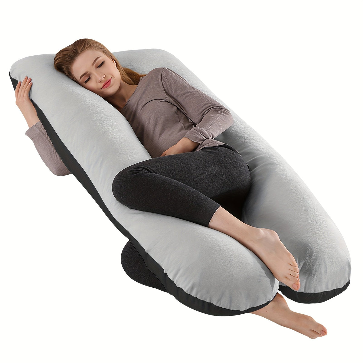 U-Shaped Maternity Pillow – Full Body Support