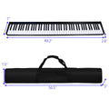 88-Key Portable Electronic Piano with Voice Function